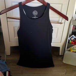 Kids simple black tank
